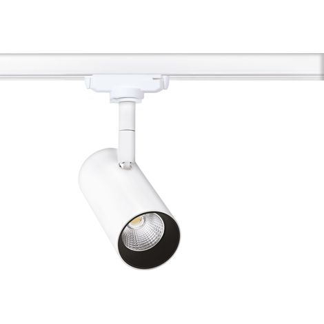 ELMA CCT Proj. Rail 1 all.029 blanc LED 30° 10,5W CCT 3000/4000K 840lm ARIC 51854
