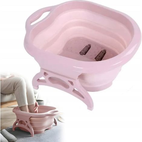 Appareil de massage des pieds portable et pliable avec rouleaux de spa pour une utilisation à domicile-AquaForge (1/5)