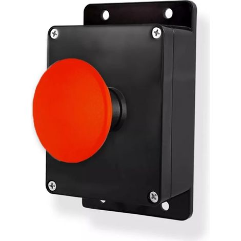 Bouton noir PPMS "coup de poing" 900 mètres longue distance sans-fil supplémentaire étanche panique autonome