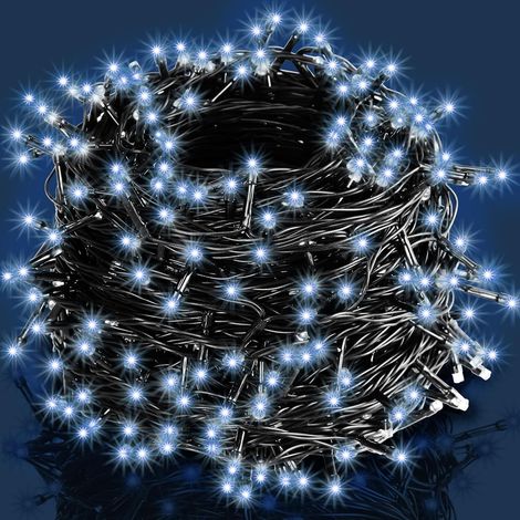 Guirlande lumineuse 600 LED 102M Blanc froid illumination intérieur extérieur guirlande de Noël éclairage décoration (1/5)