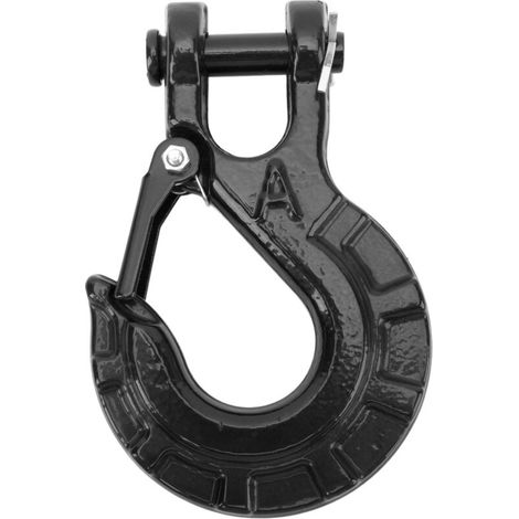 3/8 Inch Sliding Clevis Hook, Heavy Duty Chain Hook with a Capacity of 33,069 Lb, for Trailer Truck Winch Transport Towing Chain Hook. (1/5)
