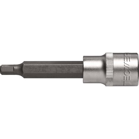 Vaso de impacto 1/2 pulgada hexagonal interior 6mm L.90mm TECWERK (1/3)