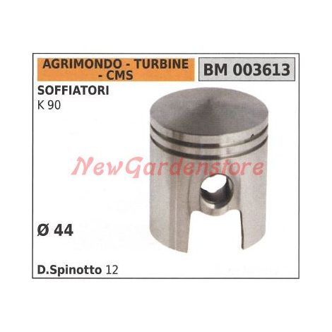 Pistone per soffiatore K90 Ø 44mm  AGRIMONDO 003613