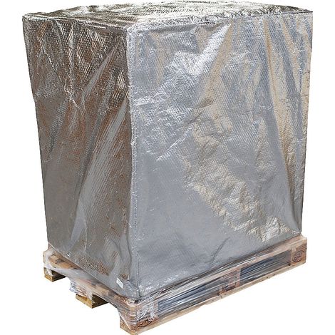 ratioform, Housse isotherme, en film matelassé et d'aluminium,