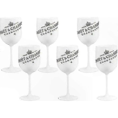 Coupe à champagne en acrylique 500ml, verres à vin plastique pour mariages et fêtes, pack festif durable (1/5)