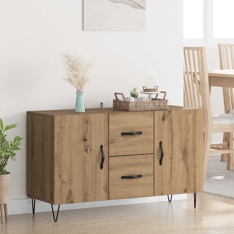 vidaXL  Sideboard  Artisan Oak 100 x 36 x 60 cm Engineered Wood