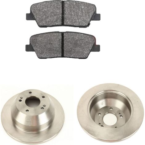 KIT FRENI POSTERIORI compatibile con KIA SORENTO II (XM) - DISCHI + PASTIGLIE OEM: FDB4391 / 18126 /SOSTITUZIONE DIRETTA/BASSA POLVERE/SILENZIOSO (1/5)