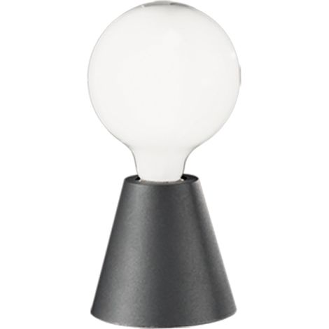Lampada faretto da interno 12x12 cm FOG in alluminio verniciato Nero (1/3)