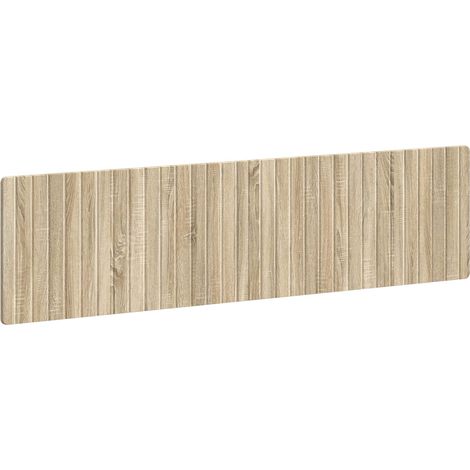 Wall-Mounted Headboard ZWOLLE Sonoma Oak Engineered Wood vidaXL
