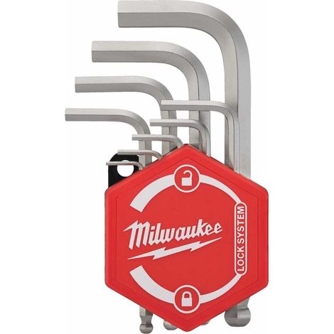 Milwaukee Innensechskantschlüssel Sechskantschlüssel Set 9tlg. (1/5)