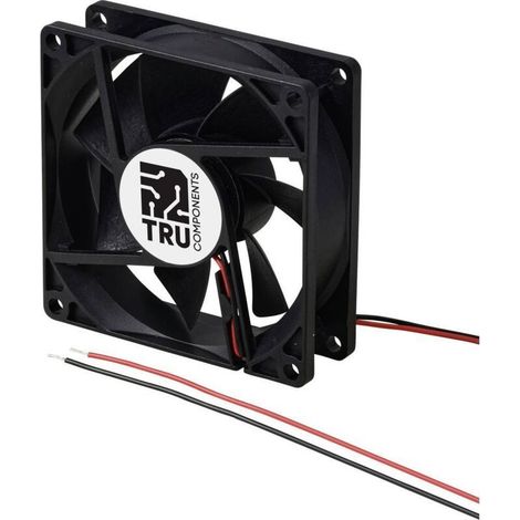 TC-MX8025-12V0.04A Axiallüfter 12 V/DC 46,8 m³/h (L x B x H) 80 x 80 x 25 mm (1/5)