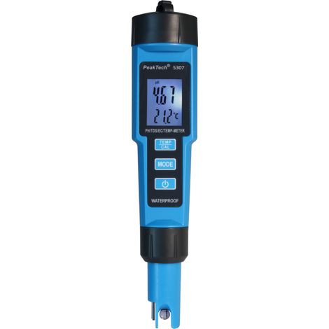 PEAKTECH Appareil de mesure du pH P 5307, en forme de stylo, pour PH/EC/TDS/TEMP (1/5)