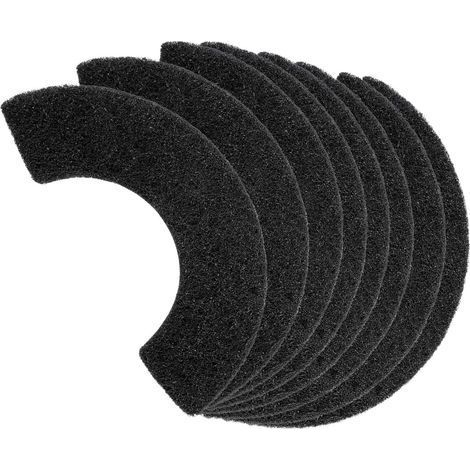 Lot de 8 filtres à charbon compatibles avec Litter-Robot 4, filtres à charbon actif de rechange pour bac à litière, épais et durable, élimine les odeurs et contrôle l'humidité sur le corps de l'animal (1/4)