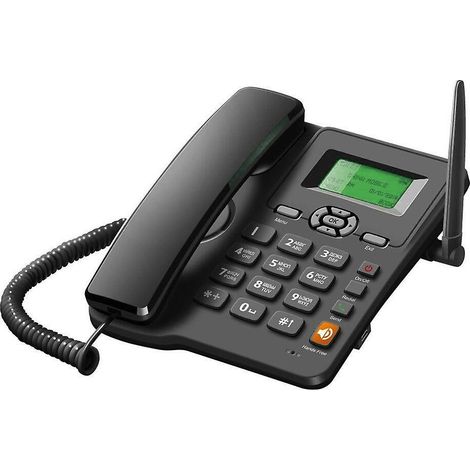 Schnurloses Tischtelefon, unterstützt GSM 850/900/1800/1900 MHz, Dual-SIM-Karte, 2G Festnetztelefon