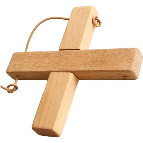 Dessous de plat en bois, forme croix, pliable (1/5)