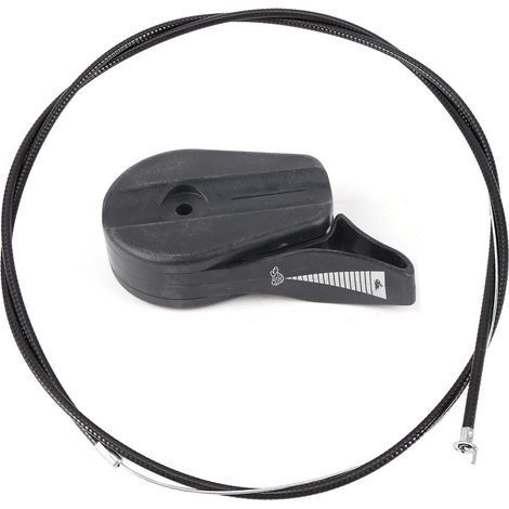 59" Throttle Cable Replacement Kit for Lawn Mowers (Black) (1/4)