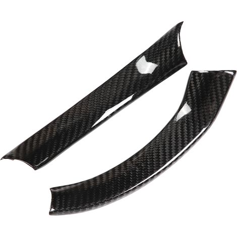 2 Bandes Décoratives en Fibre de Carbone pour Cadre de Volant, Garniture Alfa Romeo Giulia 2017-2018 (1/4)