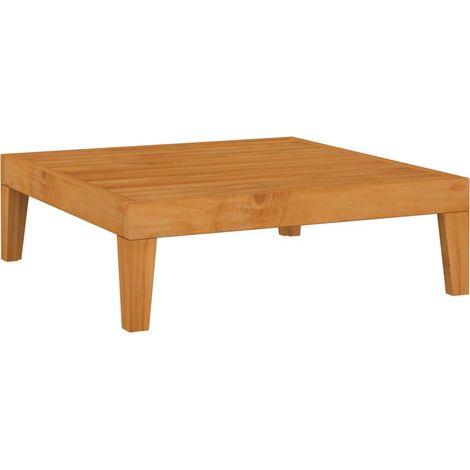 Table de jardin 68,5x68,5x24 cm Bois d'acacia massif vidaXL