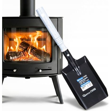 Pala para chimenea geko 10x16.8cm/38cm forma ergonómica materiales duraderos (1/3)