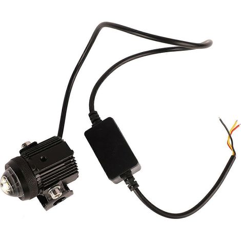 Motorrad-LED-Scheinwerfer, hohe Helligkeit, Fern- und Abblendlicht, zweifarbig, wasserdicht für Auto, SUV, ATV, UTV