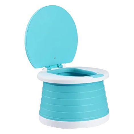 Multifunctional Portable Potty Light Blue (1/5)