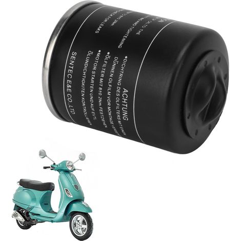 Filtres à huile pour motos compatibles avec Piaggio Vespa LX S ET4 GTS GTV 50 125 150 200 250 300 300i Vespa X7 X8 X9 (1/5)