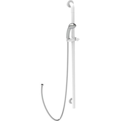 Saliscendi doccia verticale 120 cm bianco - Serie - Nylon (1/3)
