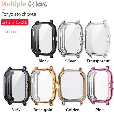 Protecteur de couverture complète pour étui pour montre intelligente Huami Amazfit GTS2, résistant aux chocs (1/4)