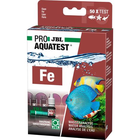 JBL Fe Eisen Test Schnelltest Eisengehalt in Süß-/Meerwasser Aquarien & Teichen