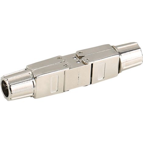 Mosiee CAT7 Netzwerkkabel-Verlängerungsstecker, werkzeugloser Adapter, vollständig abgeschirmtes Modul (1/5)