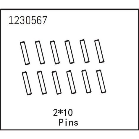 Pins 2x10