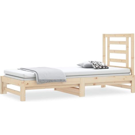 Maison Exclusive - Sofá cama extraíble sin colchón 2x(90x200) cm (1/5)
