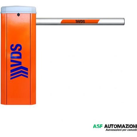 AUTOMAZIONE BARRIERA STRADALE VDS BERTA 24V 1446 PREDISPOSTA CON ALLOGGIO PER ASTA TONDA MAX 6 MT
