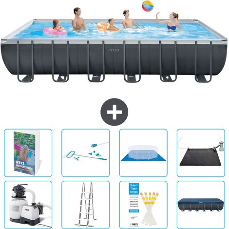 Ultra XTR Pool Rechteckig - 732x366x132 cm - 9-teilig S583