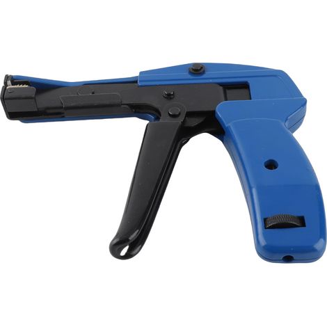 Pistolet à serre-câbles en aluminium bleu, outil de tension pour serre-câbles en nylon (1/5)