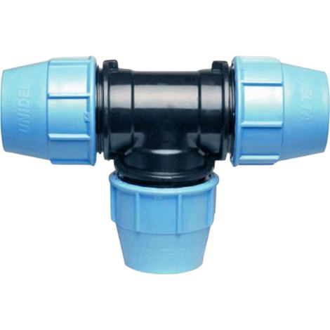Té 90° PE plastique Ø20