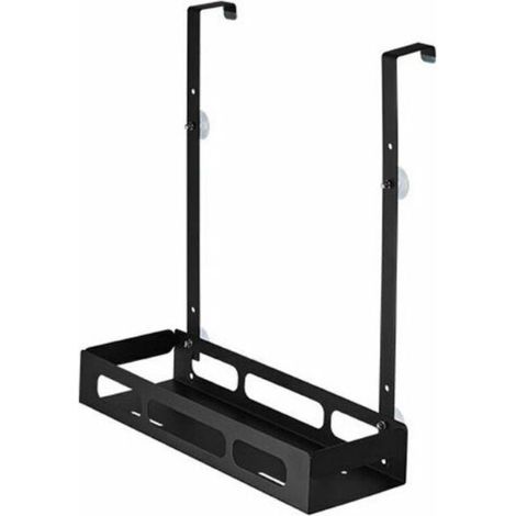 Caddie de douche à suspendre au-dessus de la porte de douche Caddie de douche Space en alliage d'aluminium Pratique et résistant à la rouille Aucun perçage requis Caddie de douche suspendu