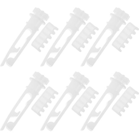 Kit de réparation de tiges et d'engrenages de rechange pour stores verticaux (6 jeux) (1/5)