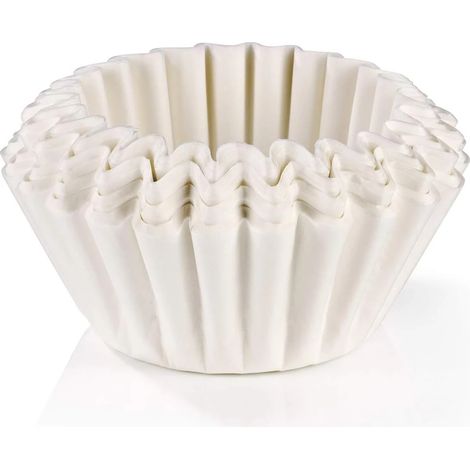 Panier-filtre à café, paquet de 100, 100 sachets, 10 tasses, pour machine à café, porte-filtre ou cafetière à filtre.-AquaForge (1/4)