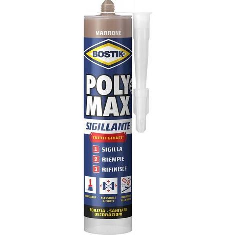BOSTIK POLYMAX SIGILLANTE 280 ML MARRONE CARTUC