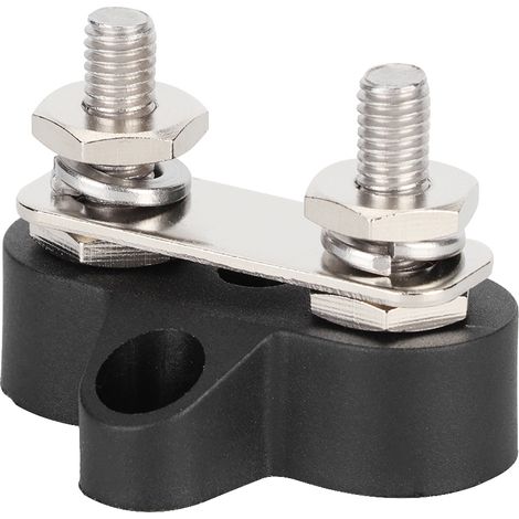 Accessoires de connexion universels pour camping-cars, voitures et bateaux : bornes doubles robustes, tiges de connexion, goujons M6 CC 48 V (1/5)