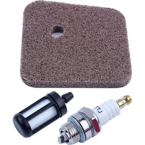 Kit filtre à air, carburant et bougie pour coupe-bordures Stihl Fs38 Fs45 Fs46 Fs55 Hs45 Fc55 Km55, 4140 124 2800 (1/5)