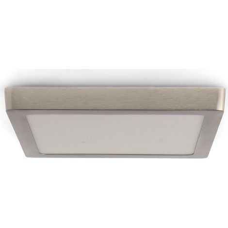 Panneau de Surface Carré Nickel 25W CCT - Ledme - LM5547 (1/3)