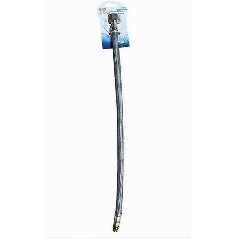 TRADE SHOP - Tubo Flessibile Flessibili Per Rubinetto Miscelatore Acqua 40cm F1/2xm10/1 87370 -