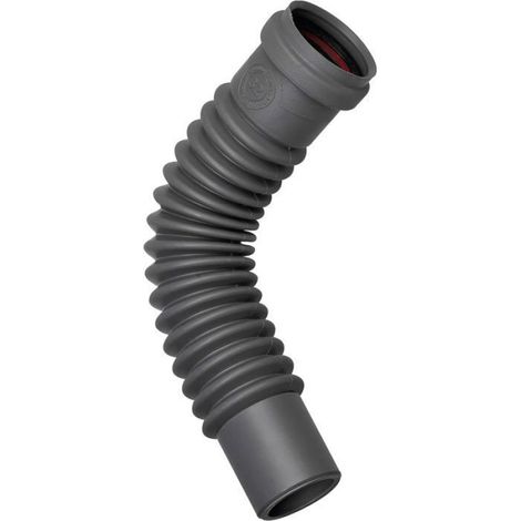 1 Raccord flexible,Insertion D50,Système push-fit,Polypropylène,Gris,Salle de bain (1/4)
