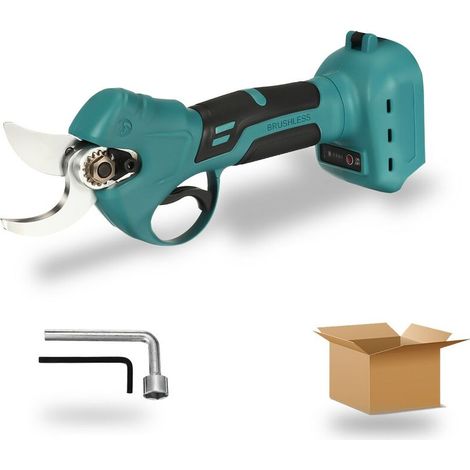 Sécateur electrique sans fil 388VF 30mm max. VIOLEWORKS sécateur ciseaux de coupe de branche (sans batterie)