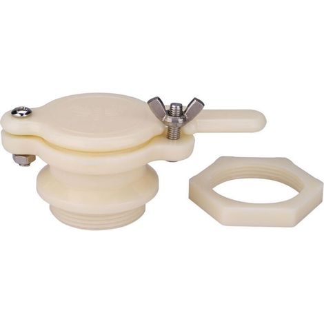 Honigschleuder, Nylon-Imkerhonigschleuder mit Abfüllventil, Schaumstoff-Abfüllschleuder mit Gewindezylinder, geeignet für Lebensmittel und Getränke