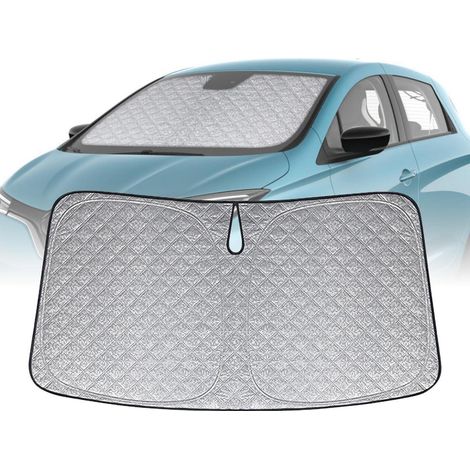 Frontscheiben-Sonnenblende für Renault Zoe 2013-2024, faltbar, 99% UV-Schutz (1/5)