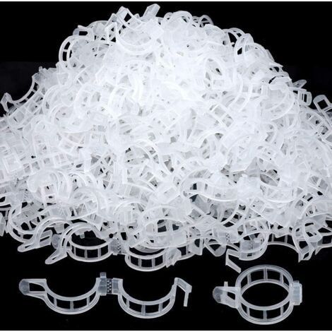 Hanging Plant Clips - 100 Pack PP Plastic Clips - Anti-Oxidation - For Tomatoes, Cucumbers and Vine Vegetables - Support100pcs (1/4)