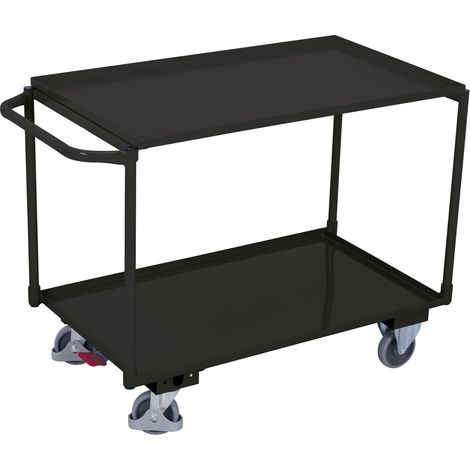 Cordes Tischwagen mit 2 Ladeflächen RAL 7016 (1/4)